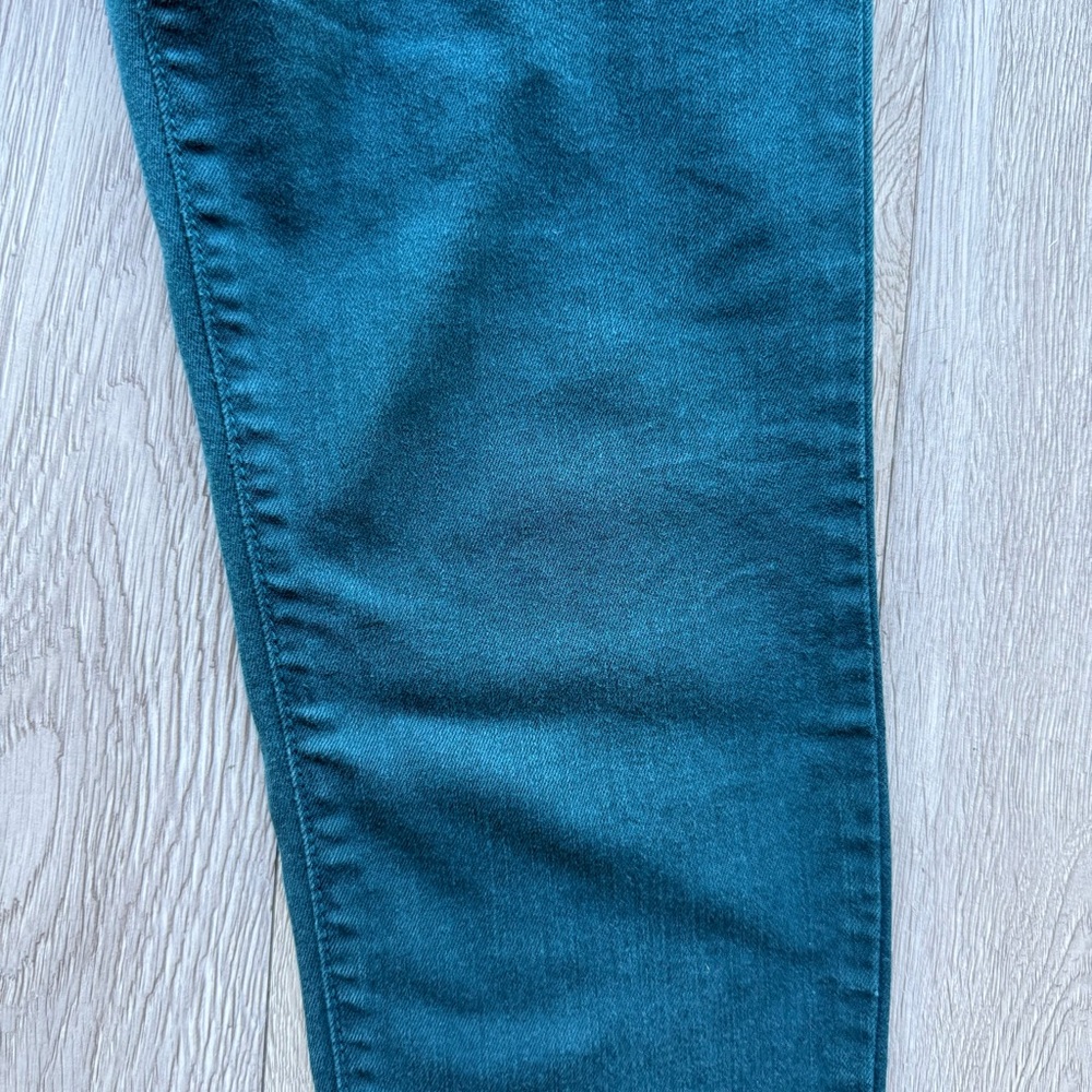 Flying Monkey Skinny Teal Denim Jeans - Picture 9 of 16